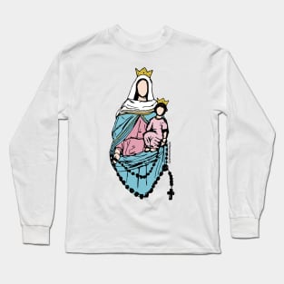 Virgin of Saint Nicholas Long Sleeve T-Shirt